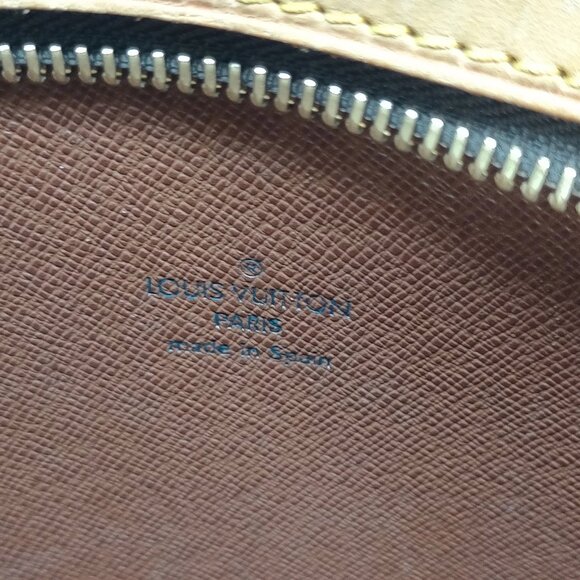 Authentic Louis Vuitton Drouot Brown Monogram Shoulder Bag mn562-030726